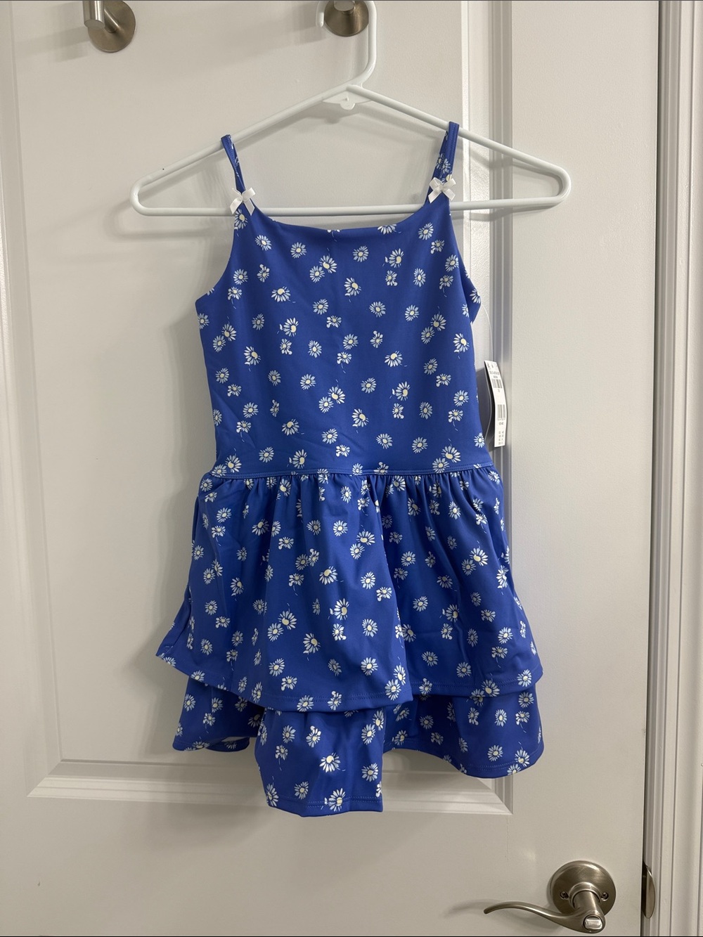 abercrombie kids Royal Blue Daisy Tiered Dress